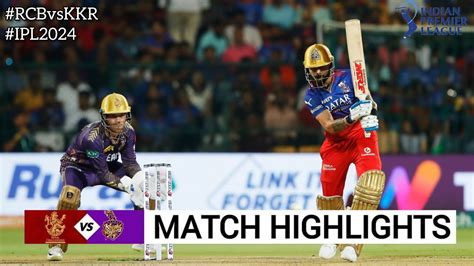 RCB vs KKR 10th Match, IPL .